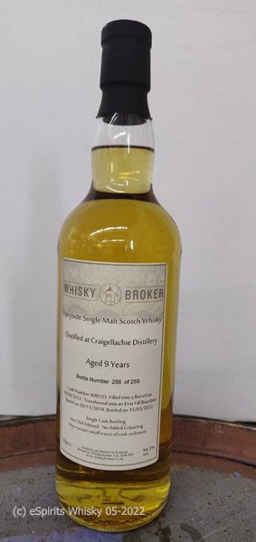 Craigellachie 2012 - Whiskybroker